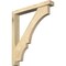 Ekena Millwork Balboa Block Rough Sawn Bracket w/ Offset Brace, Douglas Fir, 4"W x 26"D x 30"H BKT0402X26X30BOA05RDF - alternate 1